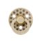 Соска пустушка BIBS 0-6 m Pacifier Studio Colour Polka Medium Latex Dark Oak Vanilla