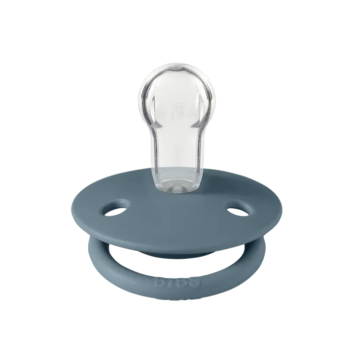 Соска BIBS 0-3 years De Lux Silicone Petrol