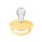 Соска пустушка BIBS De Lux Silicone Round (кругла) – Pale Butter