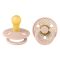 Подарунковий набір пустушки та тримач для соски BIBS Colour Pacifier & Loop Clip Gift Set Latex – Blush
