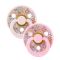 Пустушка BIBS 6-18 m  x Liberty Colour 2 PACK Oscar Meadow Latex Round (кругла) – Petal Mix