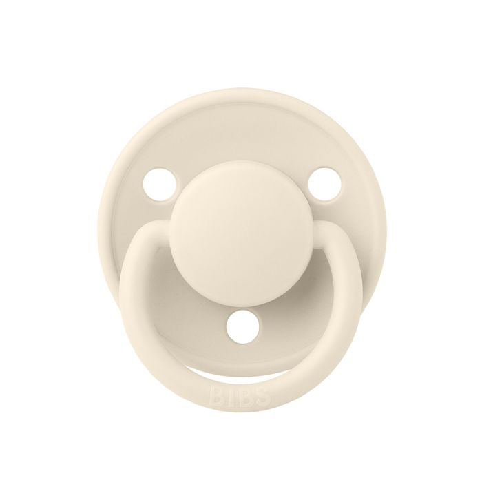 Пустушка BIBS 0-3 years De Lux  Silicone - Ivory