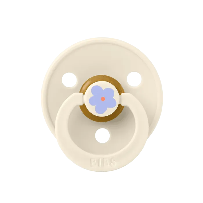 Набор пустушек 0-6 m Studio Colour Latex Round (круглая) Jasmine - Ivory, 2 шт