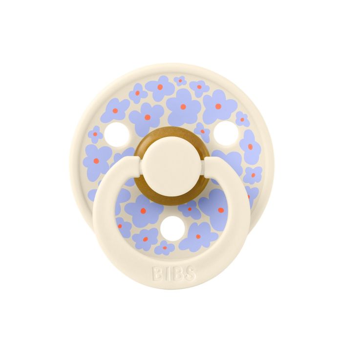 Пустушка BIBS 6-18 m Studio Colour Latex Round (кругла) Jasmine – Ivory