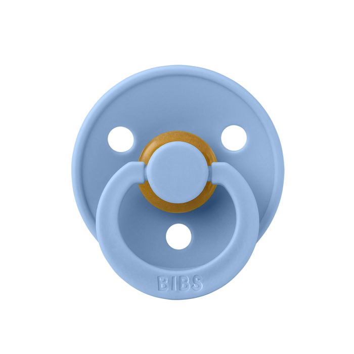 Пустушка BIBS 18+ m Colour Latex - Sky Blue