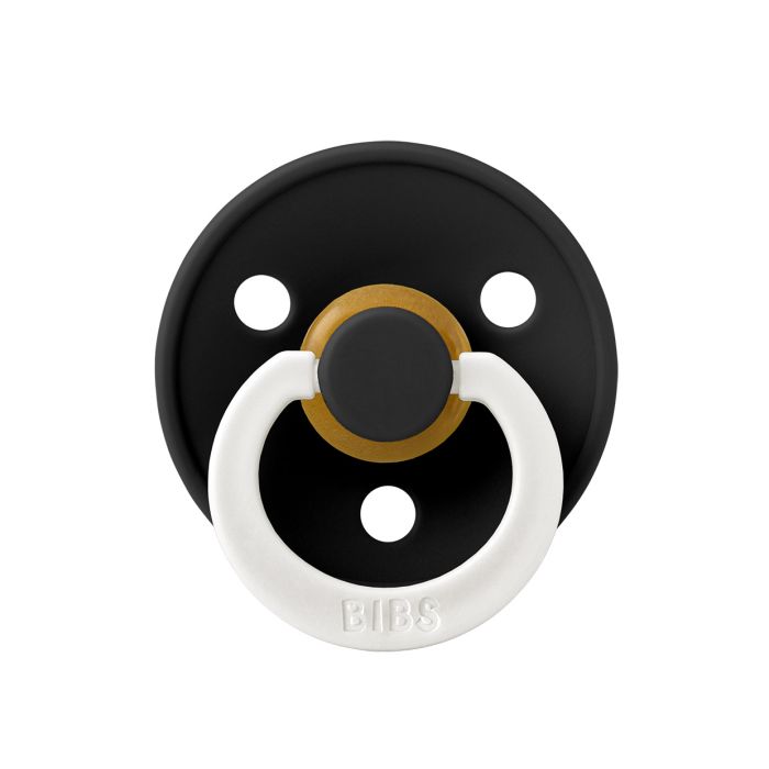 Пустушка BIBS 6-18 міс Black Glow