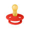 Пустушка BIBS0-6 m Colour Latex Round - RED