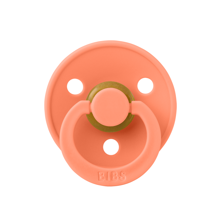 Пустушка BIBS 0-6 міс Colour Latex Папая