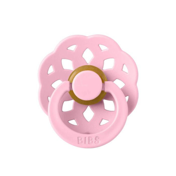 Пустушка BIBS 6-18 m Boheme Latex Round Baby Pink