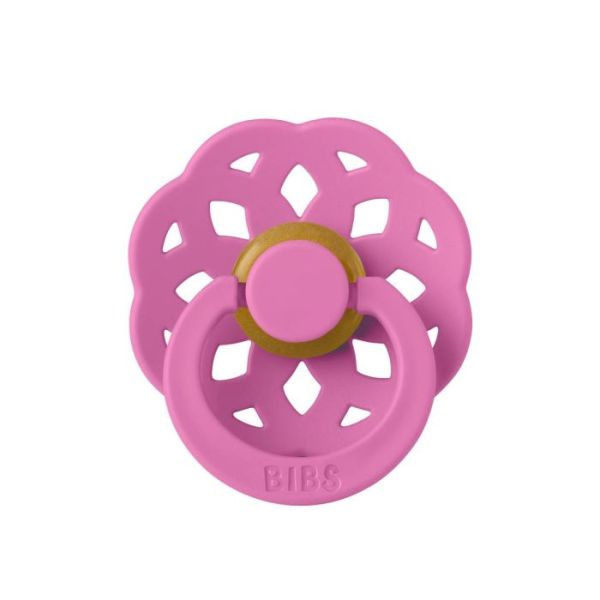 Пустушка BIBS 6-18 m Boheme Latex Round Bubblegum