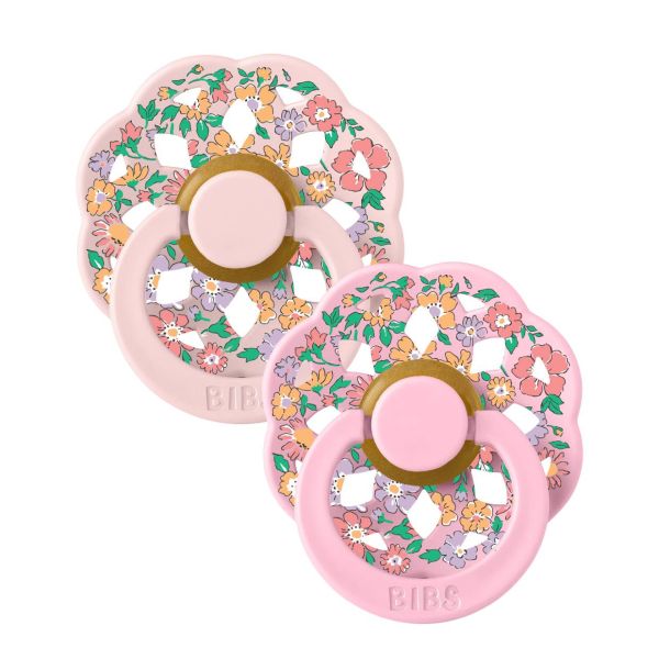 Пустушка 6-18 mBIBS x Liberty Boheme 2 PACK Oscar Meadow Latex Round (кругла) – Blossom Mix (2 в упаковці)