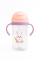 Поїльник з трубочкою Rabbit Soft Pink