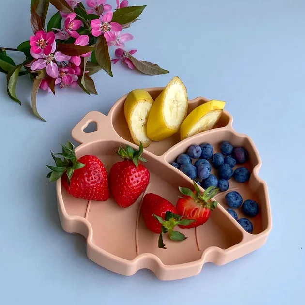 Тарілка Секційна Lolli Листочок