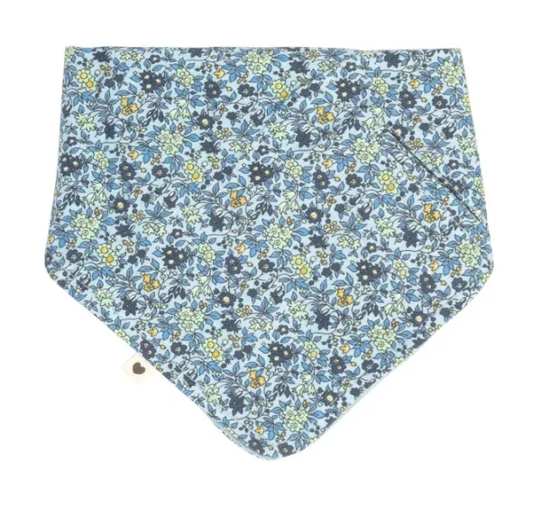 Нагрудник BIBS x Liberty Bandana Bib – Chamomile Lawn Baby Blue
