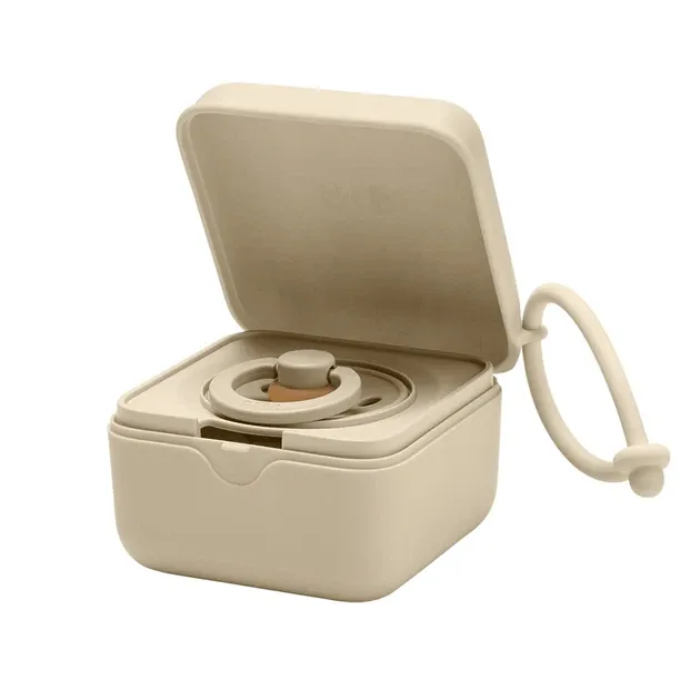 Контейнер для пустушок BIBS Pacifier Box Vanilla