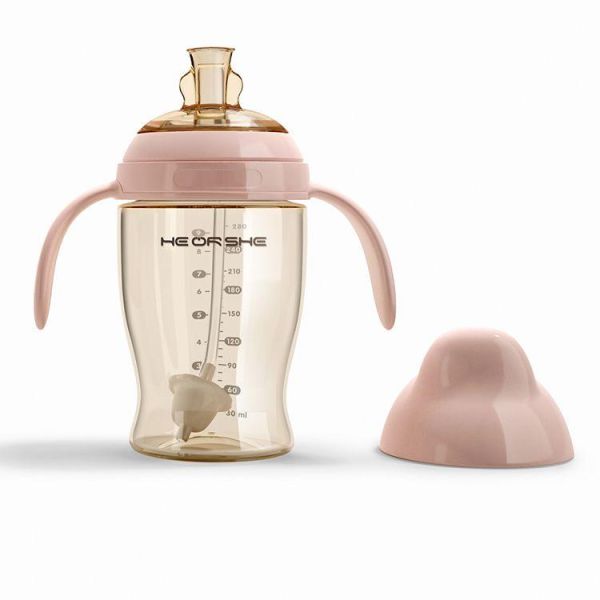 Поїльник HEORSHE Pink 9М+ 280 мл