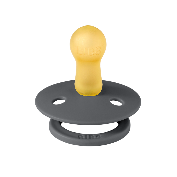 Пустушка Bibs  0-6 міс Colour Latex Round Iron