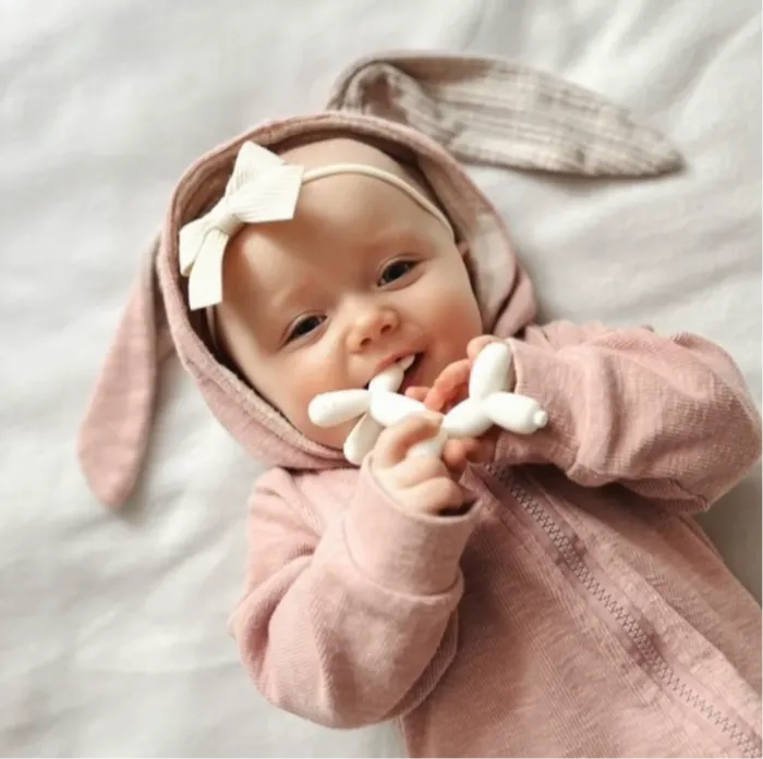 Силіконовий гризунець HEORSHE Puppy White