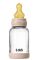 Скляна  BIBS Baby Glass Bottle дитяча пляшечка повний комплект  Blush - 120 ml