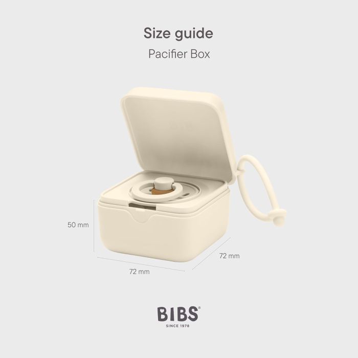 Контейнер для пустушок BIBS Pacifier Box Blush (без пустушки)