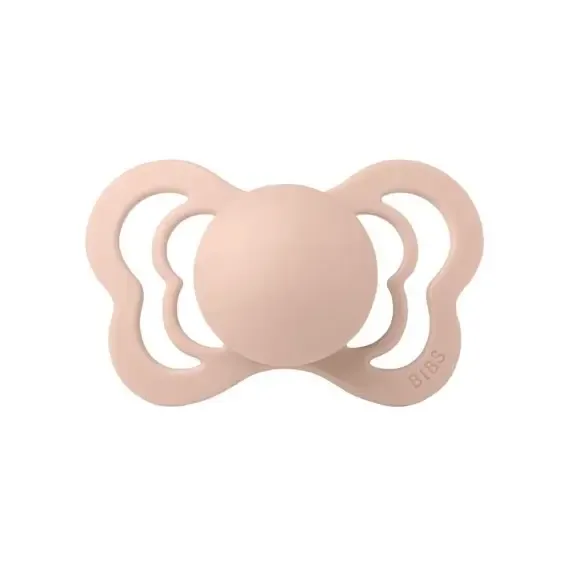 Соска пустушка 0-6 m BIBS Couture Latex Anatomical (анатомічна) – Пудра