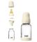 Скляна  BIBS Baby Glass Bottle дитяча пляшечка повний комплект  Ivory - 120 ml