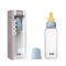 Дитяча пляшечка BIBS Baby Bottle Round Latex 270 мл Medium Flow (середній потік) Baby Blue