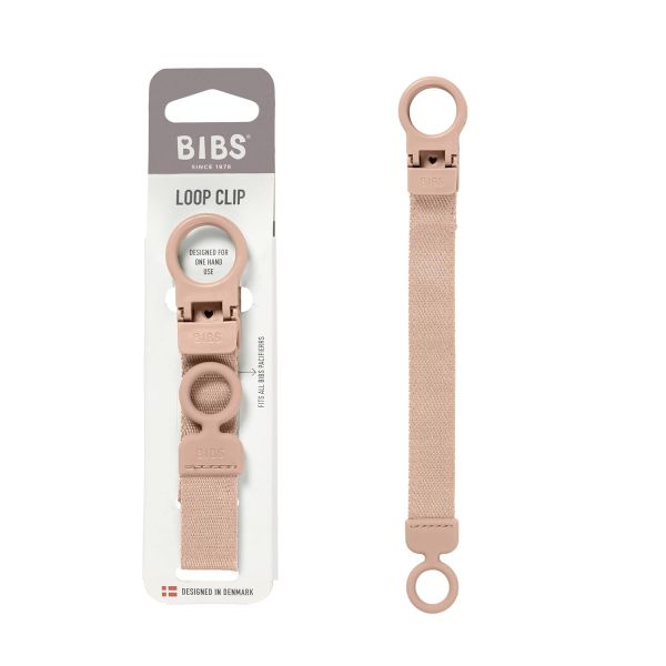 Тримач BIBS Pacifier Clip Loop - Blush