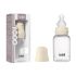 Пластикова дитяча пляшечка BIBS Baby Bottle Round Silicone 150 мл Slow Flow (повільний потік) Ivory