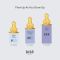 Скляна дитяча пляшечка BIBS Glass Bottle Round Latex Boheme Blush - 240 ml, 2+m