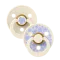 Пустушка BIBS 0-6 m Studio Colour Latex Round (круглаz) Jasmine – Ivory 2 pcs