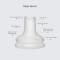 Змінні силіконові носики для дитячої пляшечки BIBS Baby Bottle Spout Silicone 2 pack