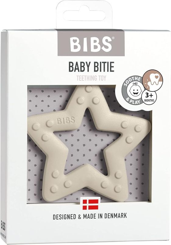 Іграшка гризунець BIBS Baby Bitie Star Ivory, вік 3+ міс