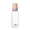 Дитяча пляшечка BIBS Baby Bottle Round Latex 270 мл Medium Flow (середній потік) Blush