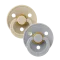 Пустушка BIBS 6-18 міс Latex Round Vanilla/Cloud 2 pcs