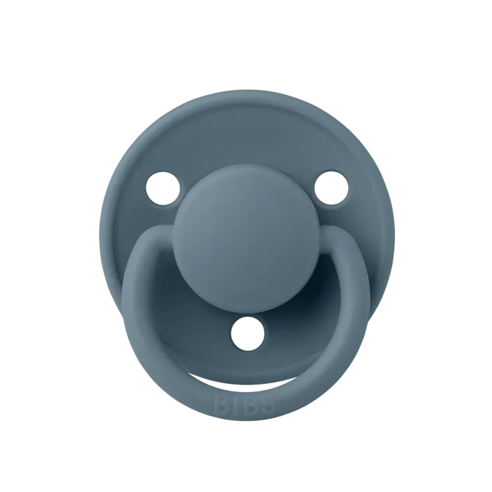Соска BIBS 0-3 years De Lux Silicone Petrol