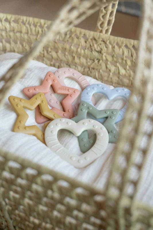 Іграшка гризунець BIBS Baby Bitie Star Ivory, вік 3+ міс