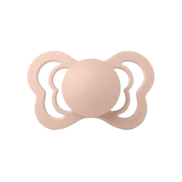 Соска пустушка 0-6 m BIBS Couture Latex Anatomical (анатомічна) – Blush