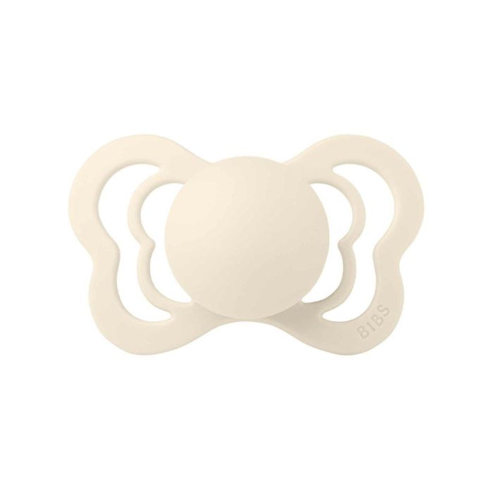 Пустушка BIBS 0-6 міс Couture Latex Anatomical (анатомічна) –  Ivory