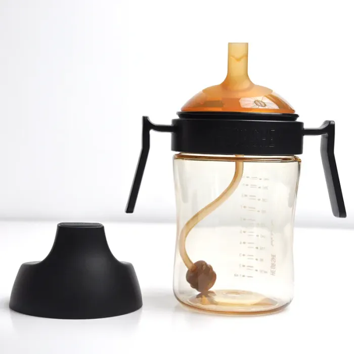 Дитячий поїльник HEORSHE Black 300 ml
