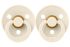 Пустушка BIBS 0-6 m Colour Latex Round Ivory 2 шт