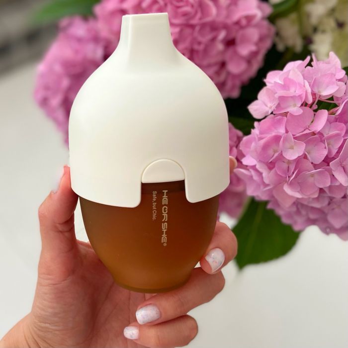Пляшечка антиколікова  HEORSHE White, 160 мл  (0+ m) подарункова насадка 3+m