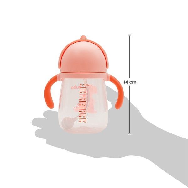 Дитяча пляшечка поїльник ДИНО Coral, 240 мл