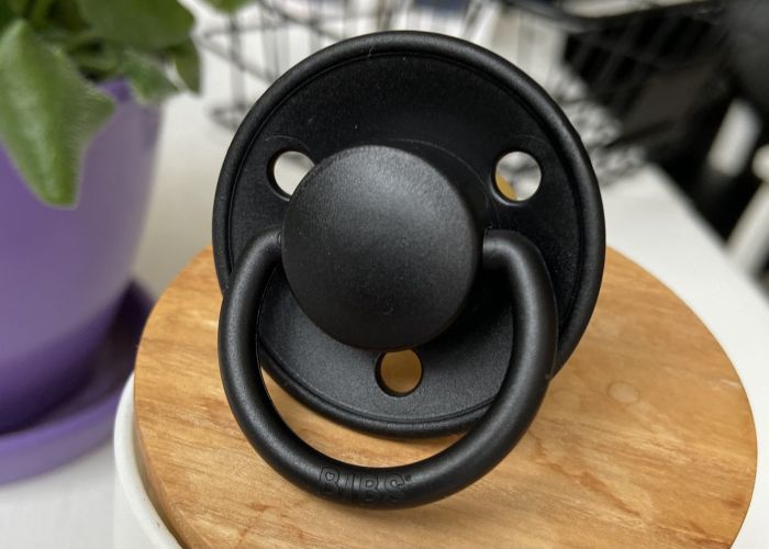 Пустушка BIBS 0-3 years De Lux Silicone - Black