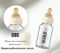 Скляна дитяча пляшечка BIBS Baby Glass Bottle повний комплект  Ivory - 120 ml