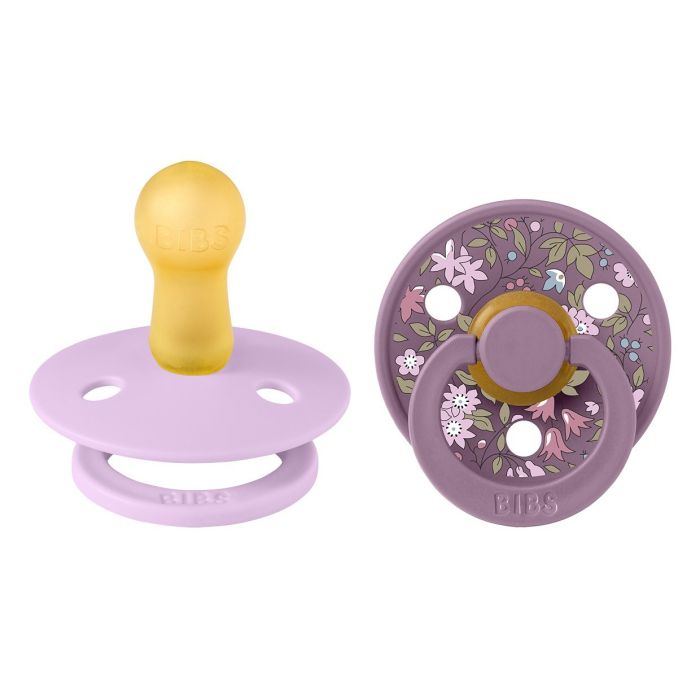 Пустушка  BIBS 0-6 m LIBERTY Chamomile Lawn - Violet Sky Mix,  2 шт