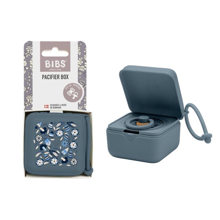 Контейнер для пустушок BIBS Liberty Pacifier Box – Bobo Petrol