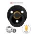 Соска BIBS 18+m Latex Round Black