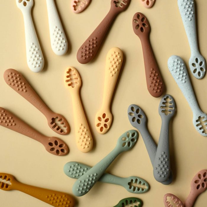 Силіконові дитячі прибори Pre Spoon Navy