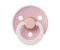Соска пустушка BIBS 0-6 m Pacifier Colour Latex Size 1 Baby Pink GLOW